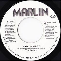 The Lovers (5) Discomania USED VINYL 7INCH 45 RPM PROMO