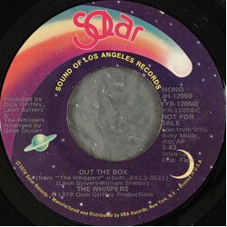 The Whispers Out The Box USED VINYL 7INCH 45 RPM PROMO STYRENE STEREO MONO