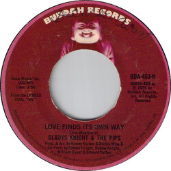 Gladys Knight And The Pips Love Finds It's Own Way USED VINYL 7INCH 45 RPM SINGLE