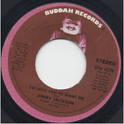 Jimmy Jackson I'd Love You To Want Me USED VINYL 7INCH 45 RPM PROMO STYRENE STEREO MONO