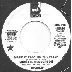 Michael Henderson Make It Easy On Yourself USED VINYL 7INCH 45 RPM PROMO STEREO MONO