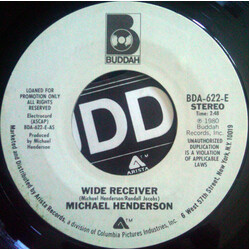 Michael Henderson Wide Receiver USED VINYL 7INCH 45 RPM SINGLE PROMO STYRENE STEREO MONO