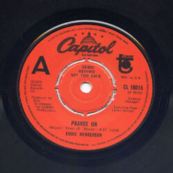 Eddie Henderson Prance On USED VINYL 7INCH PROMO