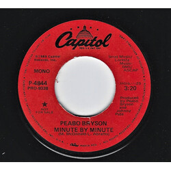 Peabo Bryson Minute By Minute USED VINYL 7INCH 45 RPM SINGLE PROMO STEREO MONO
