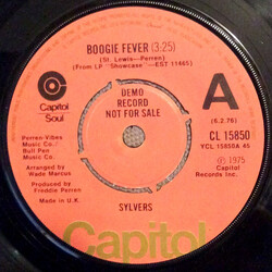 The Sylvers Boogie Fever USED VINYL 7INCH 45 RPM SINGLE PROMO