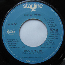 The Sylvers Boogie Fever / Hot Line USED VINYL 7INCH 45 RPM REISSUE