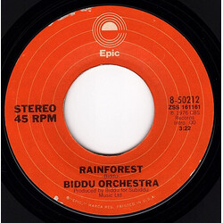 Biddu Orchestra Rainforest USED VINYL 7INCH 45 RPM STEREO