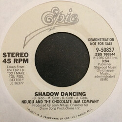 Leon Ndugu Chancler / The Chocolate Jam Co. Shadow Dancing USED VINYL 7INCH 45 RPM SINGLE PROMO