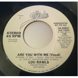 Lou Rawls Are You With Me USED VINYL 7INCH PROMO