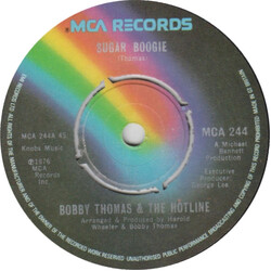 Bobby Thomas (3) / The Hotline Sugar Boogie USED VINYL 7INCH 45 RPM SINGLE