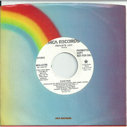 Cheyne Private Joy USED VINYL 7INCH 45 RPM SINGLE PROMO