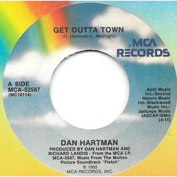 Dan Hartman Get Outta Town USED VINYL 7INCH 45 RPM SINGLE