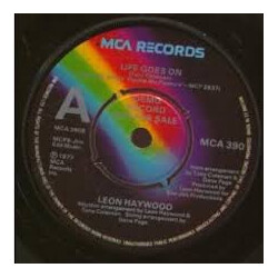 Leon Haywood Life Goes On USED VINYL 7INCH 45 RPM SINGLE PROMO