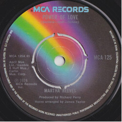 Martha Reeves Power Of Love USED VINYL 7INCH 45 RPM SINGLE