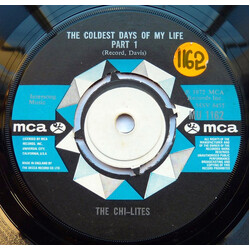 The Chi-lites The Coldest Days Of My Life USED VINYL 7INCH 45 RPM SINGLE