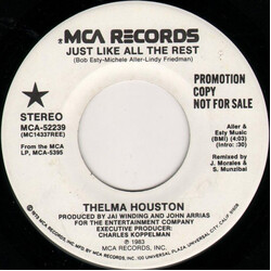 Thelma Houston Just Like All The Rest USED VINYL 7INCH 45 RPM PROMO