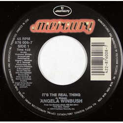 Angela Winbush It's The Real Thing USED VINYL 7INCH 45 RPM SINGLE