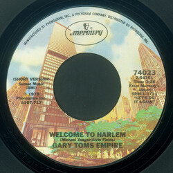 Gary Toms Empire Welcome To Harlem USED VINYL 7INCH 45 RPM