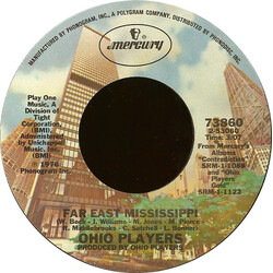 Ohio Players Far East Mississippi USED VINYL 7INCH 45 RPM STYRENE