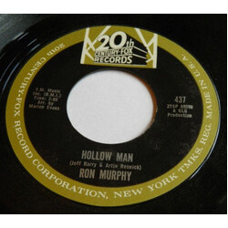 Ron Murphy (3) Hollow Man USED VINYL 7INCH 45 RPM SINGLE