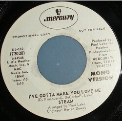 Steam I've Gotta Make You Love Me USED VINYL 7INCH 45 RPM PROMO