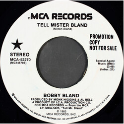 Bobby Bland Tell Mister Bland USED VINYL 7INCH 45 RPM SINGLE PROMO
