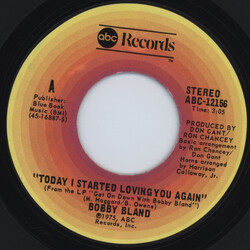 Bobby Bland Today I Started Loving You Again USED VINYL 7INCH 45 RPM SINGLE