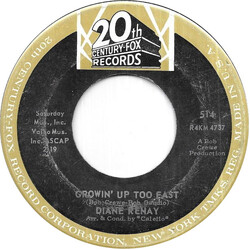 Diane Renay Growin' Up Too Fast USED VINYL 7INCH 45 RPM SINGLE