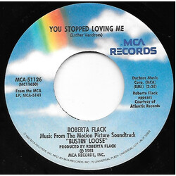 Roberta Flack You Stopped Loving Me USED VINYL 7INCH 45 RPM