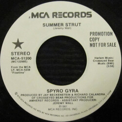 Spyro Gyra Summer Strut USED VINYL 7INCH PROMO