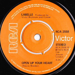 Labelle Open Up Your Heart USED VINYL 7INCH SINGLE