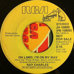 Ray Charles Oh Lawd, I'm On My Way USED VINYL 7INCH 45 RPM PROMO
