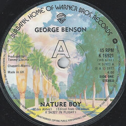 George Benson Nature Boy USED VINYL 7INCH SINGLE 45 RPM