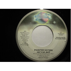 Pointer Sisters He's So Shy USED VINYL 7INCH 45 RPM PROMO STEREO MONO
