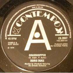 Doris Duke Grasshopper USED VINYL 7INCH 45 RPM SINGLE PROMO
