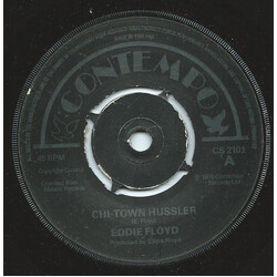Eddie Floyd Chi-Town Hussler USED VINYL 7INCH 45 RPM