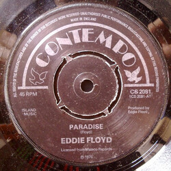 Eddie Floyd Paradise USED VINYL 7INCH 45 RPM