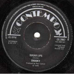 Snooky (9) Sugar Lips / Waiting For You USED VINYL 7INCH 45 RPM