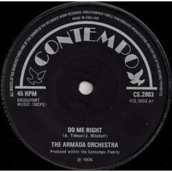 The Armada Orchestra Do Me Right USED VINYL 7INCH 45 RPM