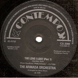 The Armada Orchestra The Love I Lost USED VINYL 7INCH 45 RPM