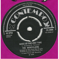 The Montclairs Make Up For Lost Time USED VINYL 7INCH 45 RPM SINGLE