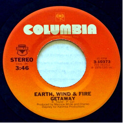Earth, Wind & Fire Getaway USED VINYL 7INCH 45 RPM SINGLE STEREO
