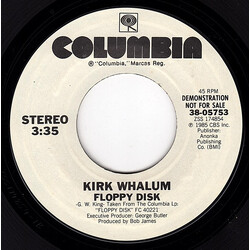 Kirk Whalum Floppy Disk USED VINYL 7INCH 45 RPM SINGLE PROMO