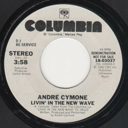 André Cymone Livin' In The New Wave USED VINYL 7INCH 45 RPM PROMO STYRENE