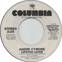 André Cymone Lipstick Lover USED VINYL 7INCH 45 RPM SINGLE PROMO