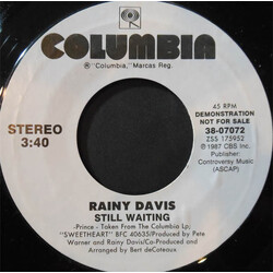 Rainy Davis Still Waiting USED VINYL 7INCH PROMO