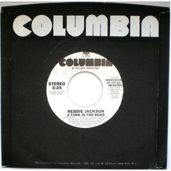 Rebbie Jackson A Fork In The Road USED VINYL 7INCH SINGLE PROMO 45 RPM