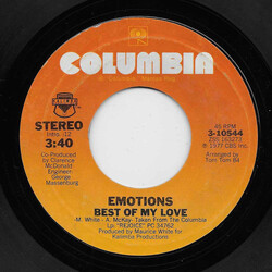 The Emotions Best Of My Love USED VINYL 7INCH 45 RPM SINGLE STYRENE