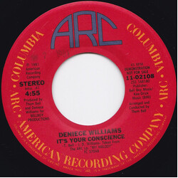 Deniece Williams It's Your Conscience USED VINYL 7INCH 45 RPM PROMO STEREO