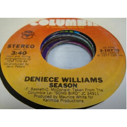 Deniece Williams Season / God Is Amazing USED VINYL 7INCH 45 RPM SINGLE